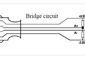 Connector for Measuring Bridges, Millivolt - Volt Differential